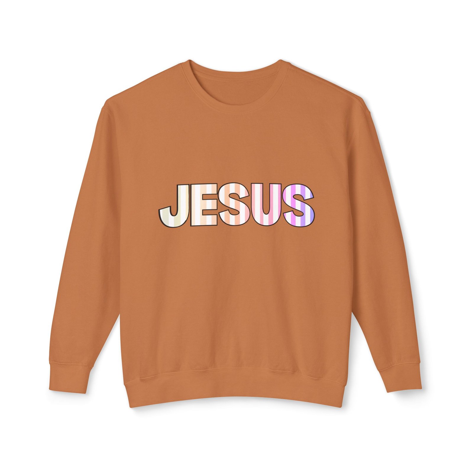 'Jesus' Striped - Crewneck - Image 6