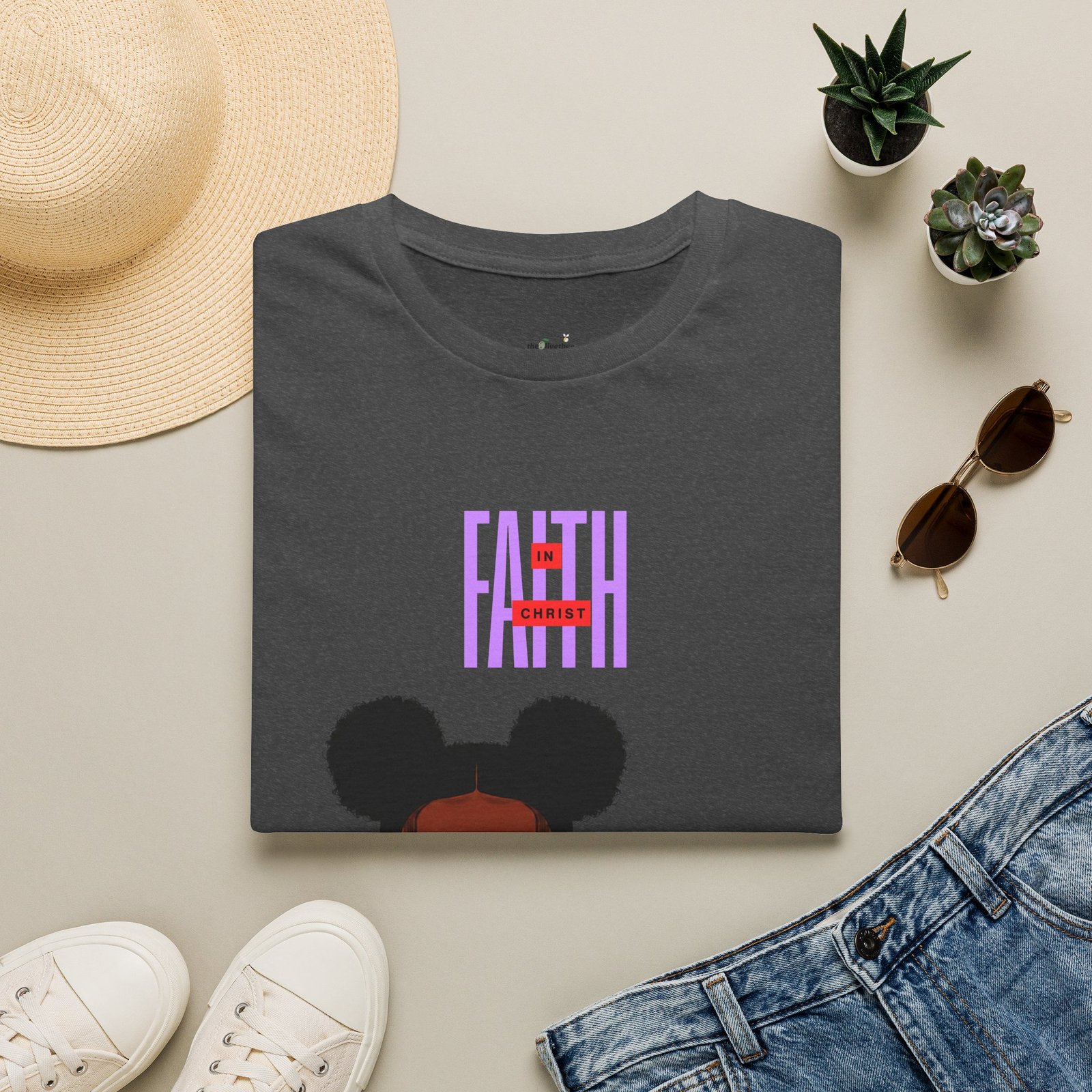 'Faith in Christ': Bold & Loving — Tee - Image 2