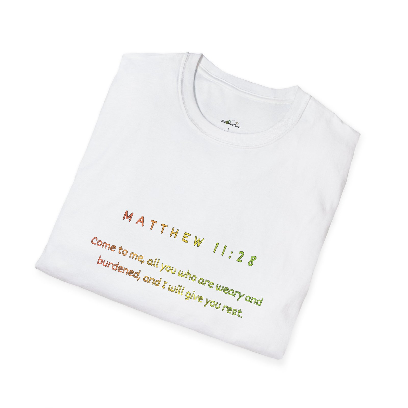 "Come To Me, All Who Are Weary" - Tee - Image 5