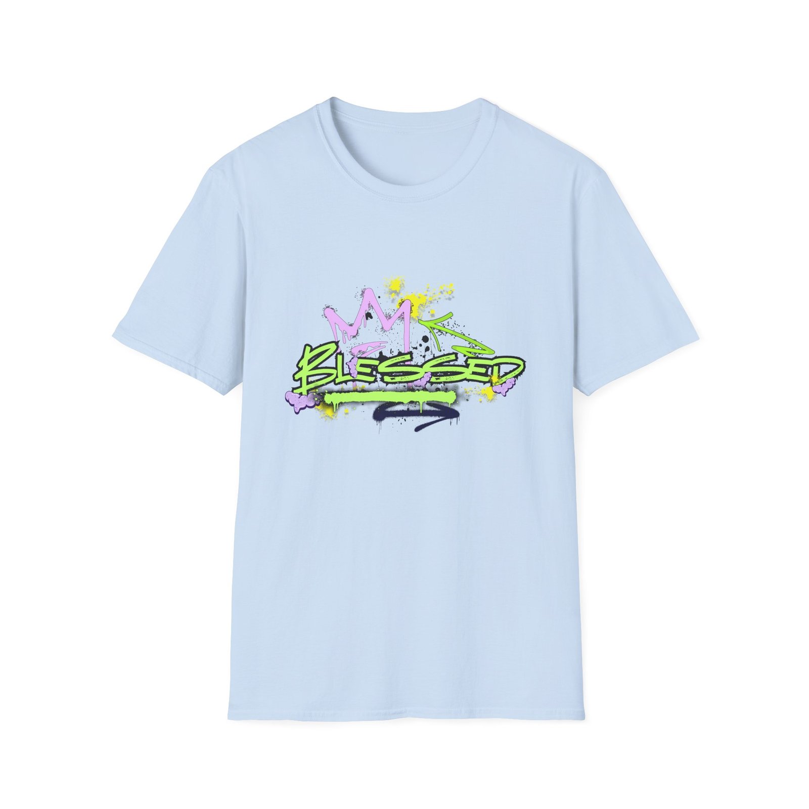 'Blessed' Graffiti — T-Shirt - Image 9