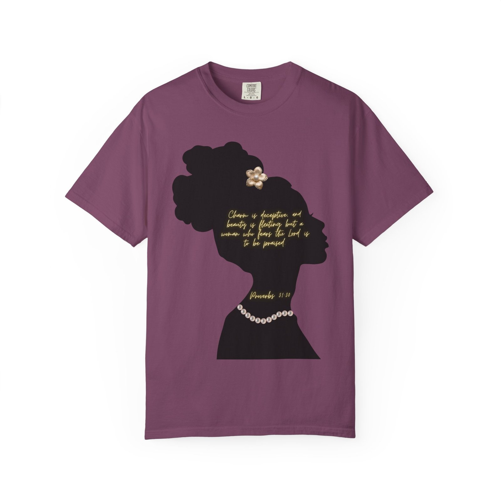 Proverbs 31:30 Pearls - T-Shirt - Image 15