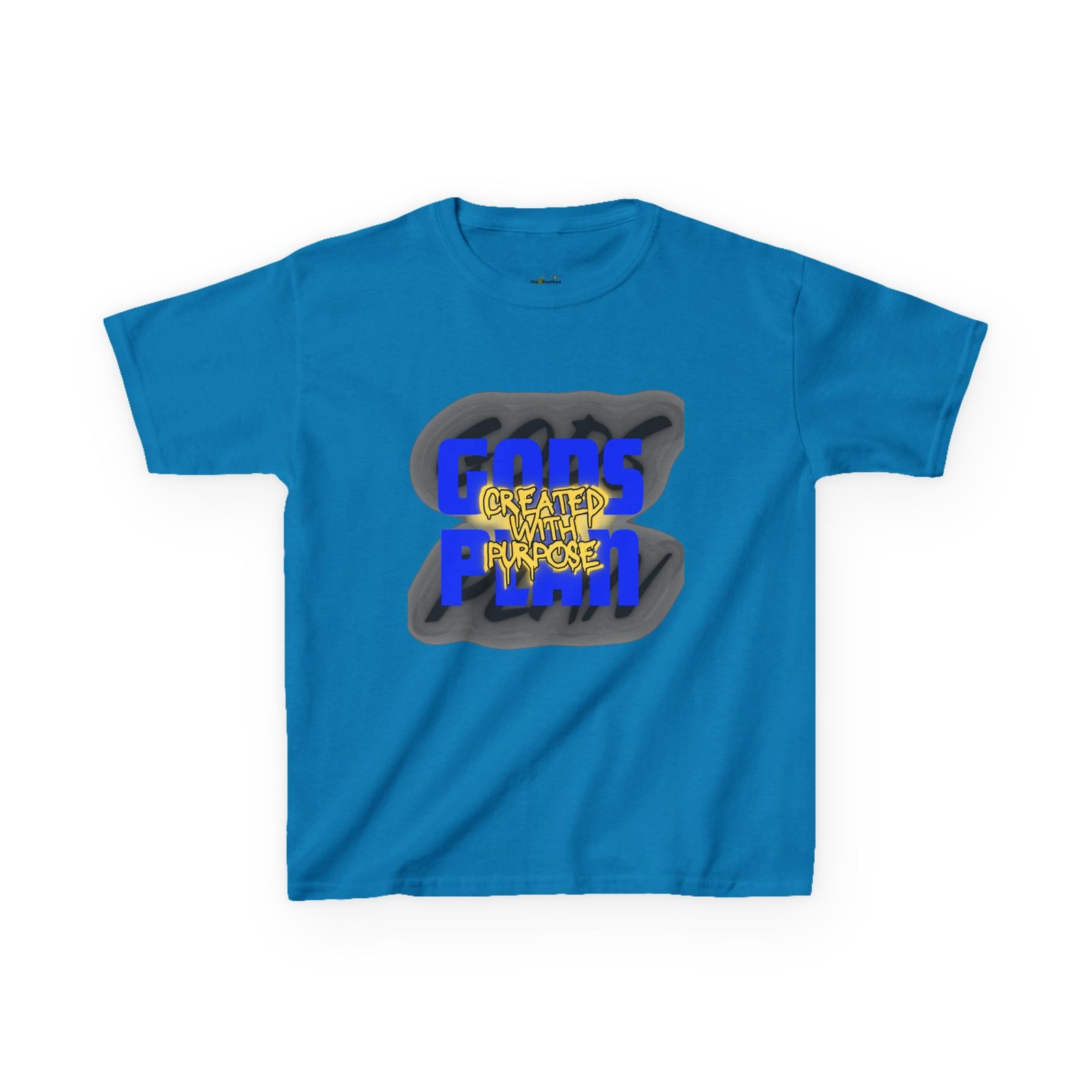 "Created With Purpose" - Kids Tee - Image 8