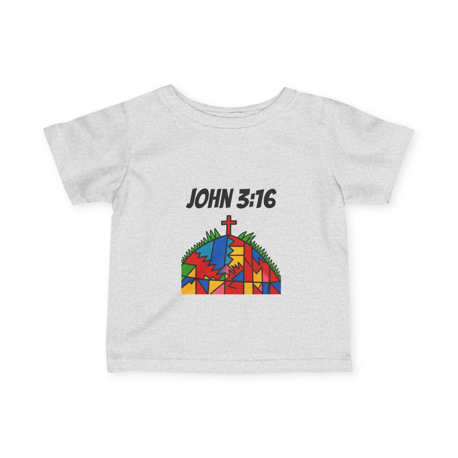'John 3:16' — Infant Tee - Image 4
