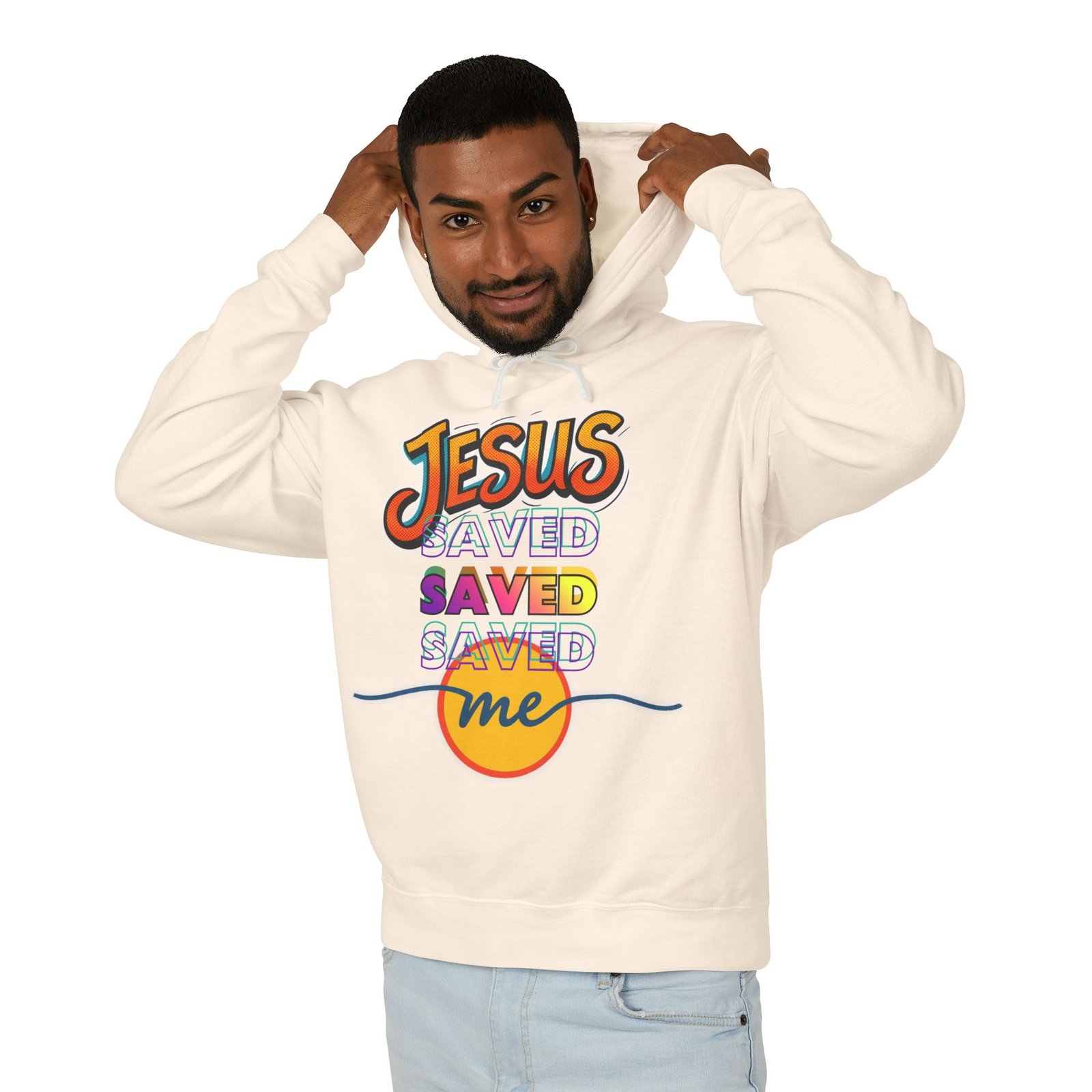 "Jesus Saved Me" - Hoodie - Image 2