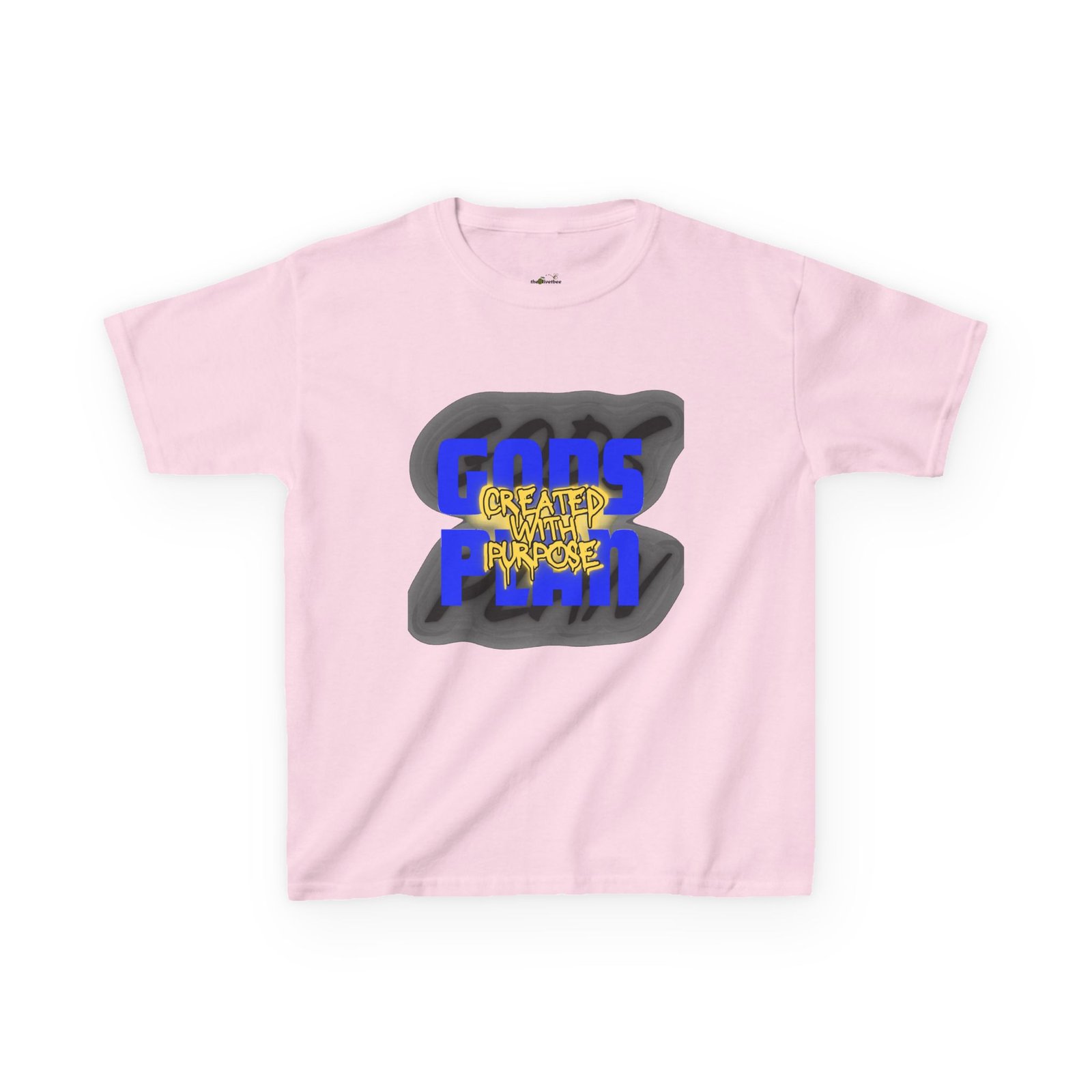 "Created With Purpose" - Kids Tee - Image 12