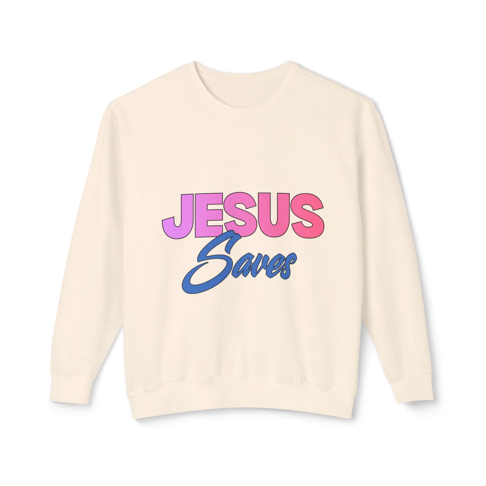 “Jesus Saves” - Crewneck - Image 3