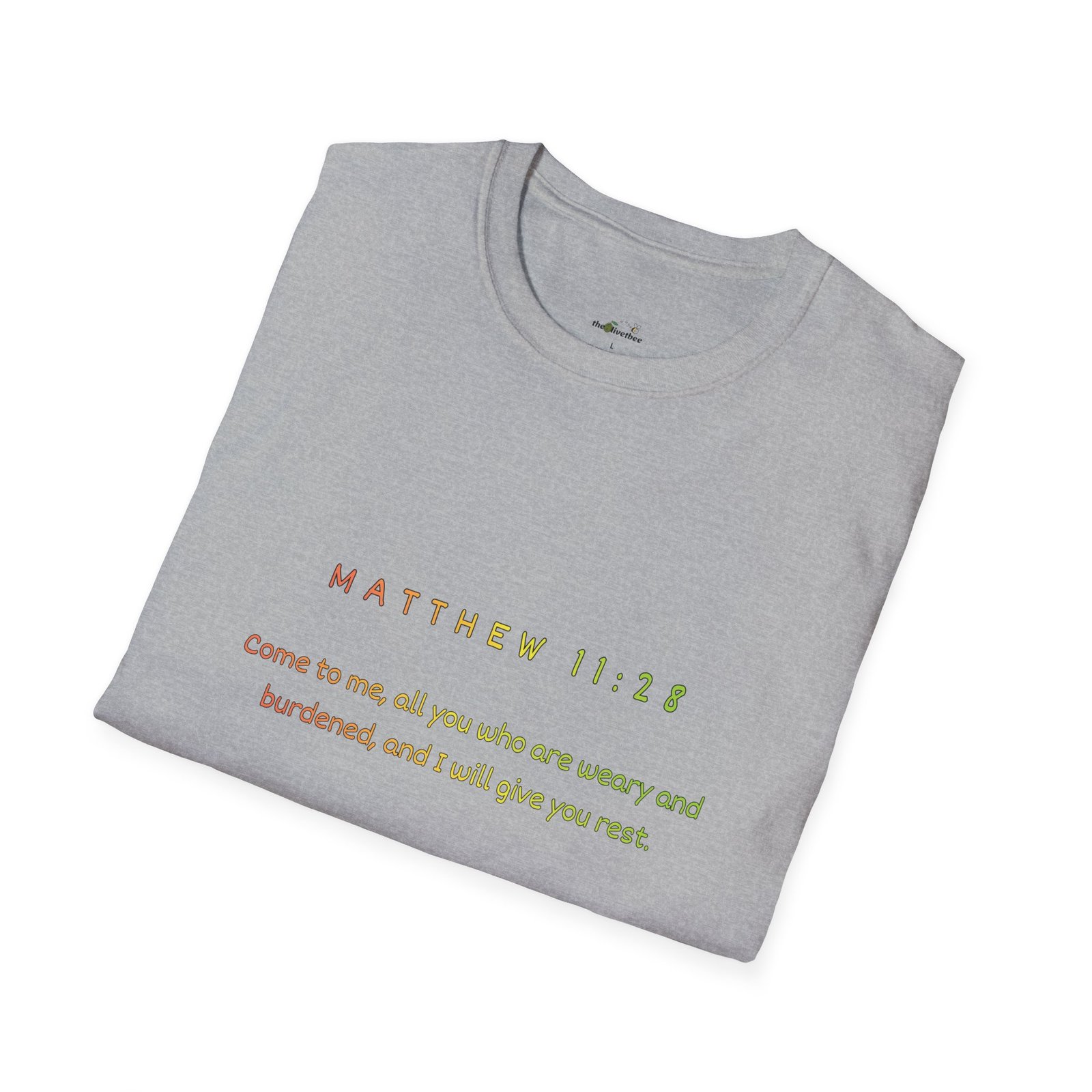 "Come To Me, All Who Are Weary" - Tee - Image 9