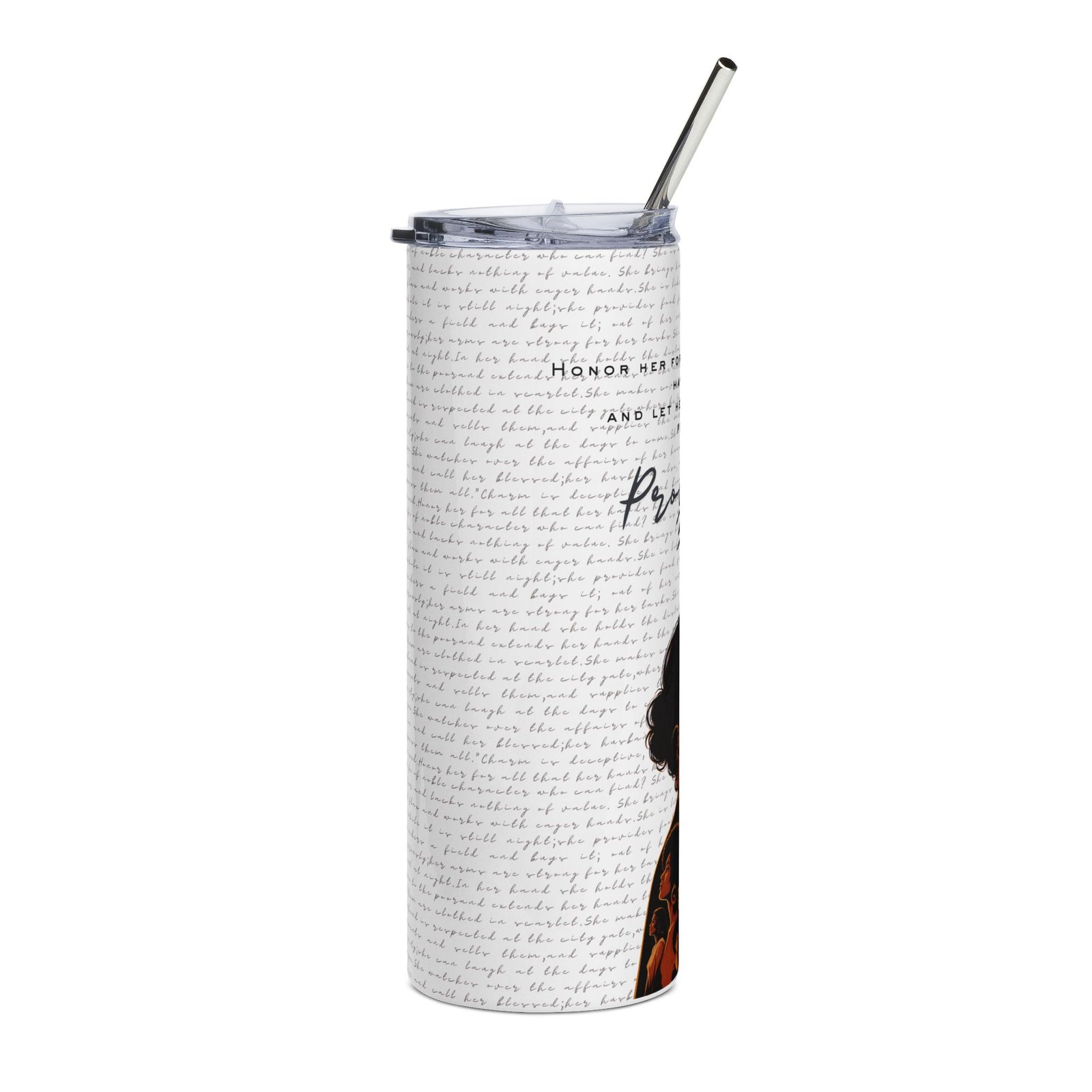 Proverbs 31:31 The Multitude - Stainless Steel Travel (20oz) - Image 2