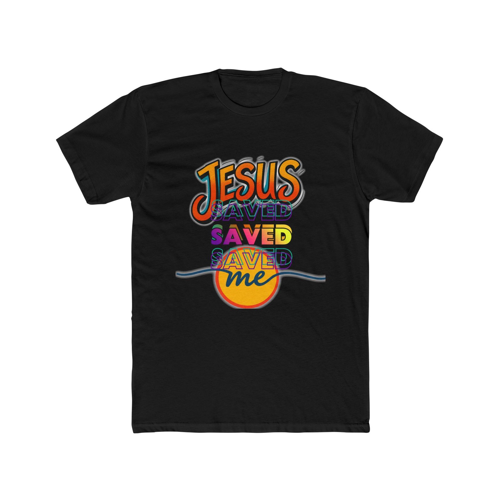 "Jesus Saved Me" — Retro Tee - Image 5