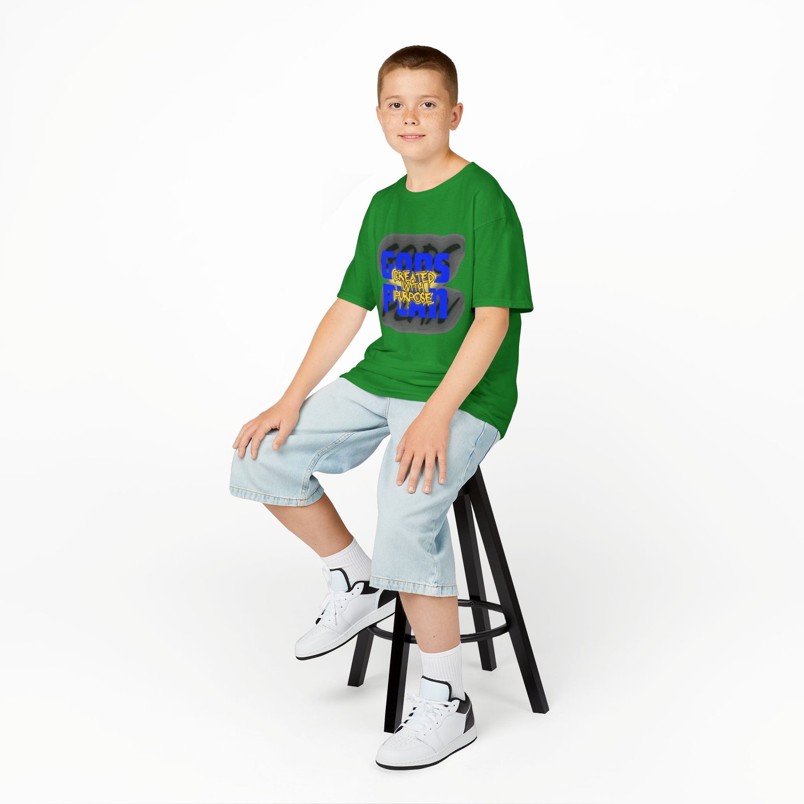 "Created With Purpose" - Kids Tee - Image 19