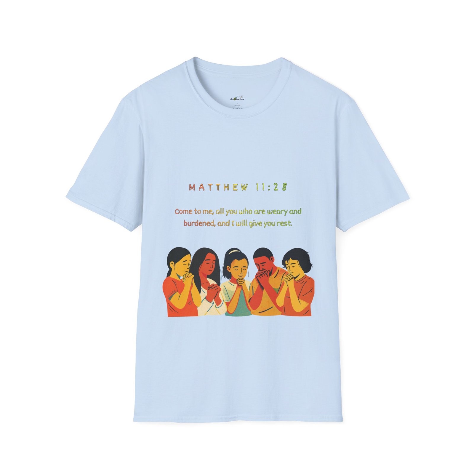 "Come To Me, All Who Are Weary" - Tee - Image 19