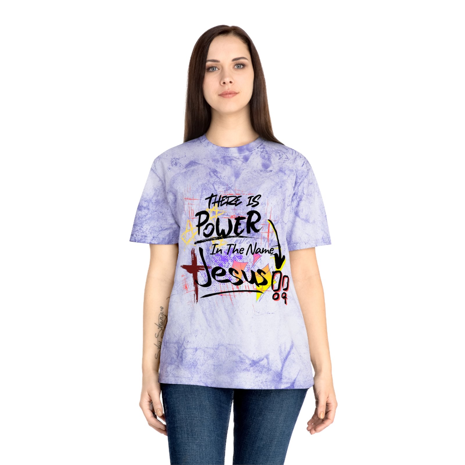 "There Is Power in the Name Jesus" - T-shirt - Image 12