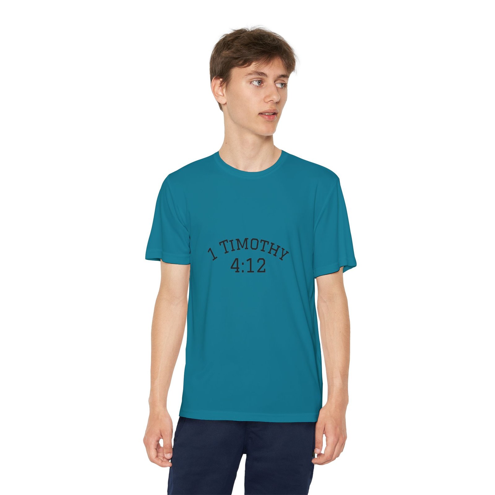 1 Timothy 4:12: 'Small But Mighty' - Youth Competitor Tee - Image 13