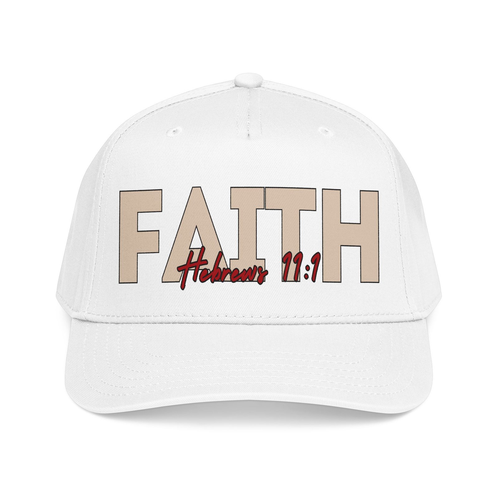 Hebrews 11:1 Faith Baseball Cap - Image 8