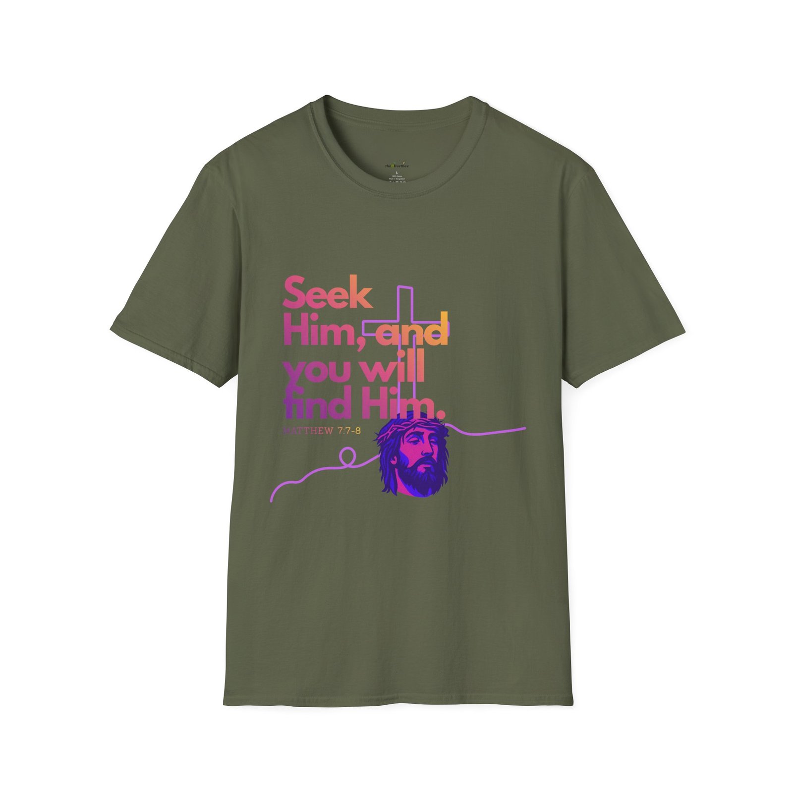 "Seek Him"— T-Shirt - Image 7
