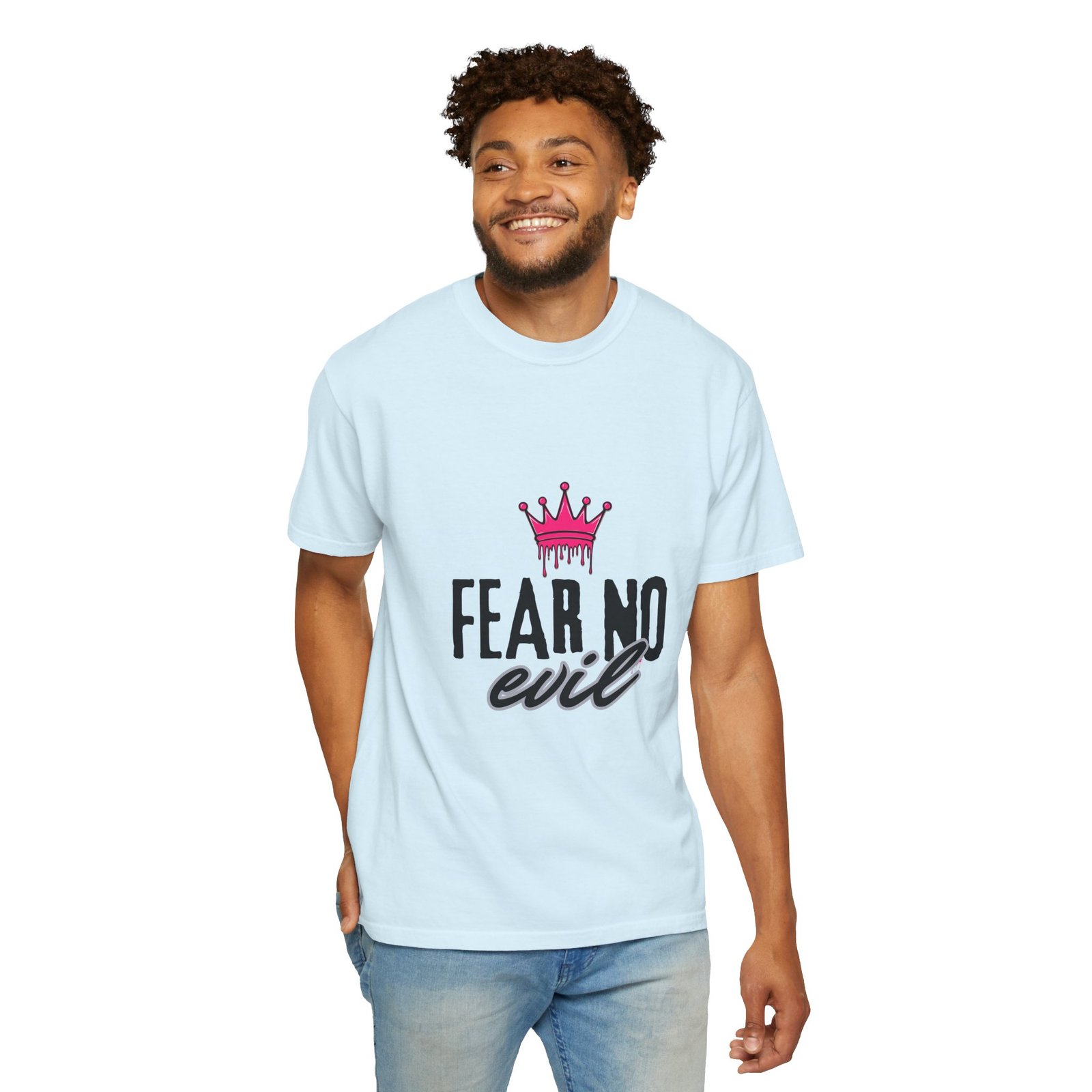 'Fear No Evil' Crown Pink - Image 10