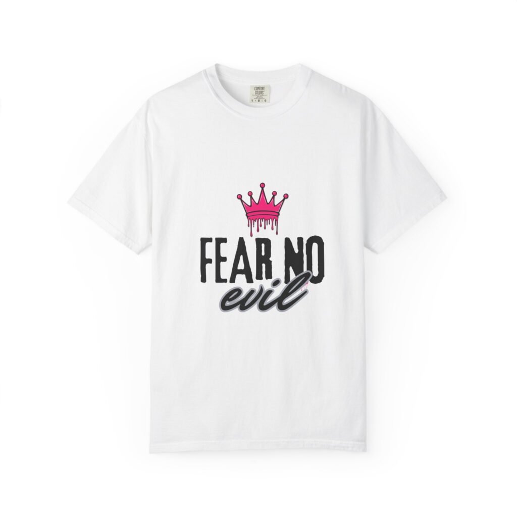 'Fear No Evil' Crown Pink