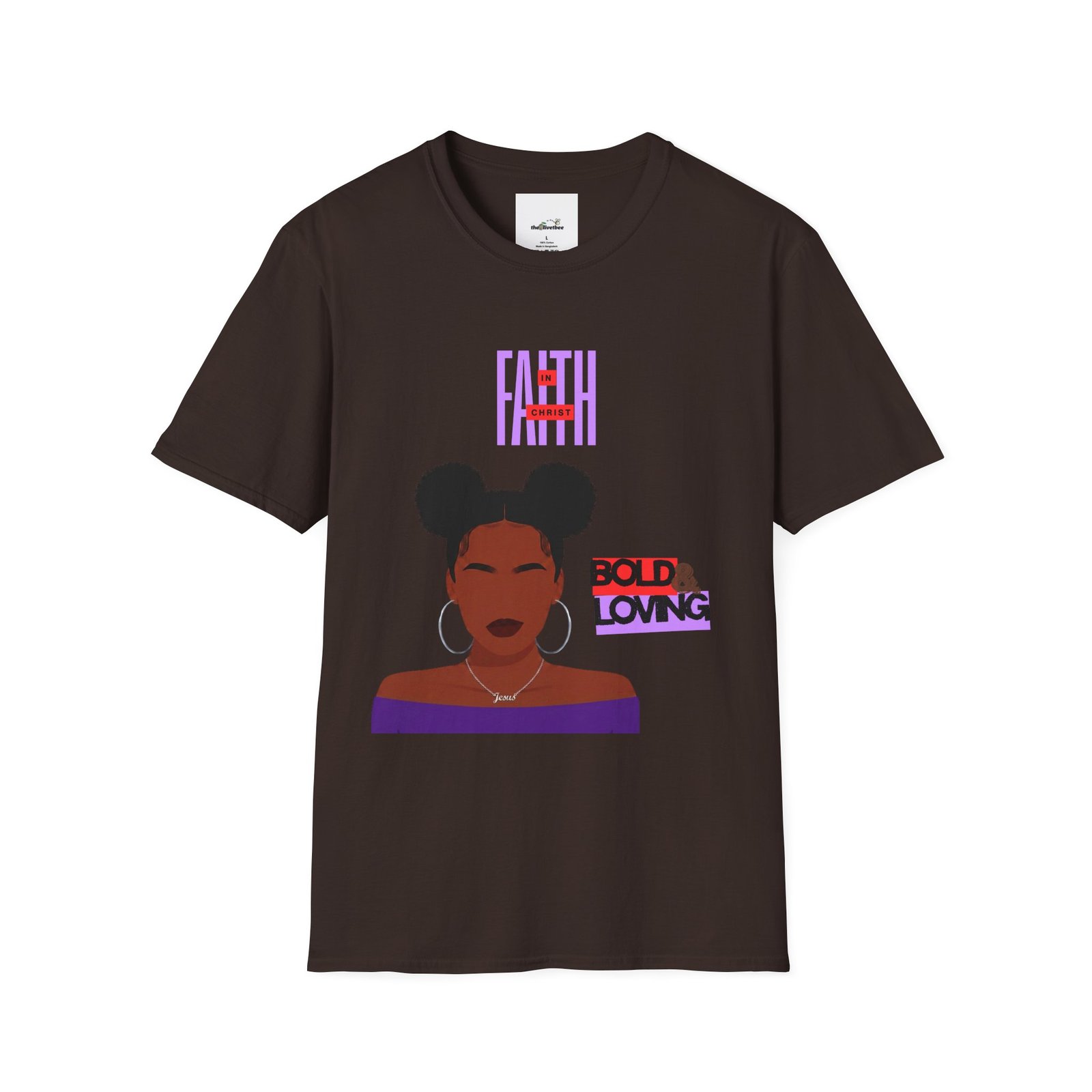 'Faith in Christ': Bold & Loving — Tee - Image 15