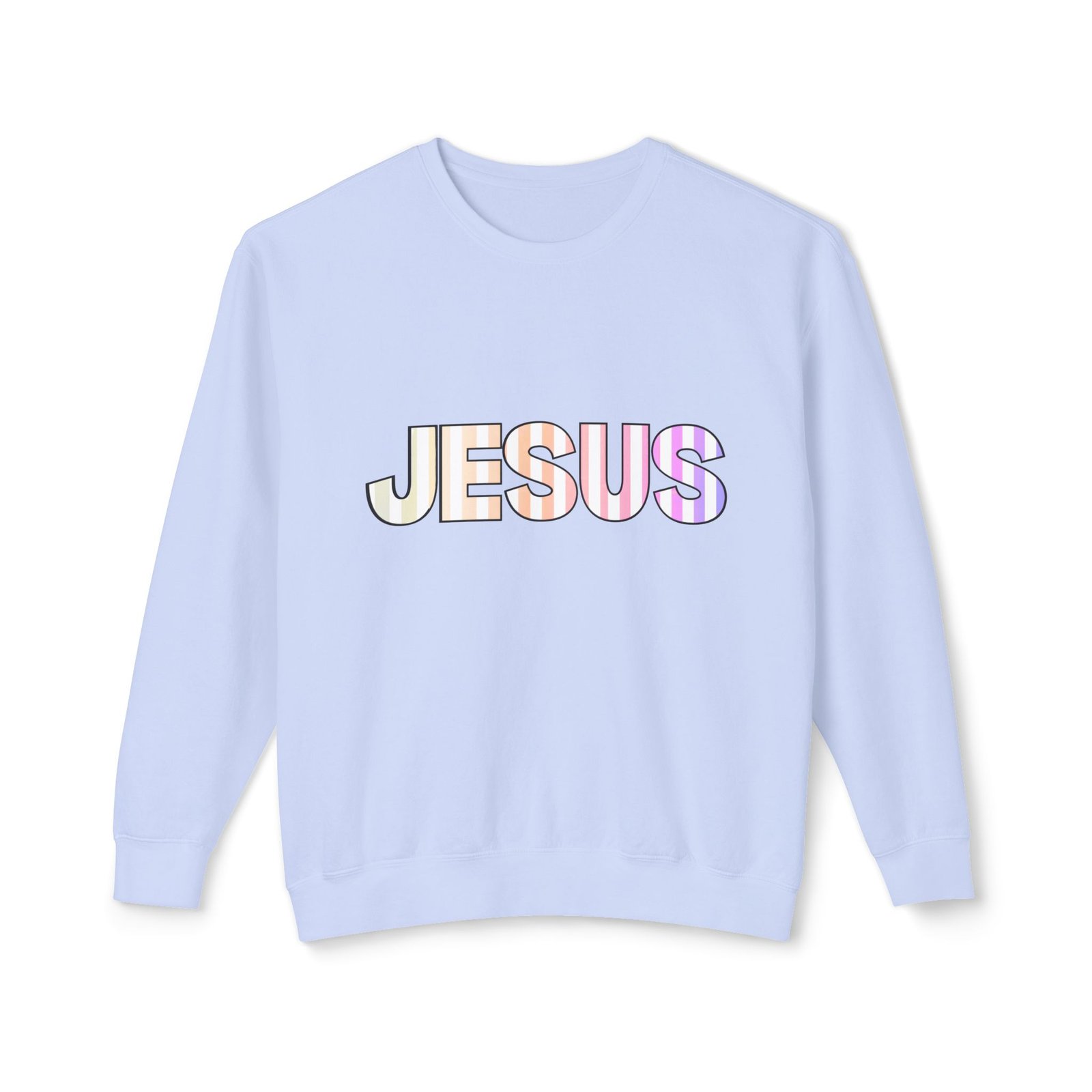 'Jesus' Striped - Crewneck - Image 12