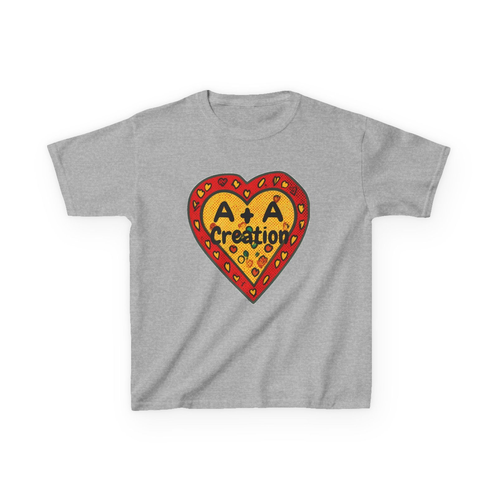 'A+A Creations' Heart - Kids Tee - Image 5